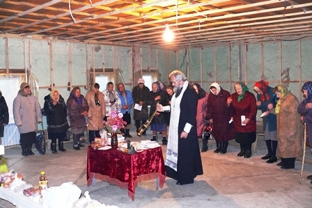 На панихиде 3 ноября 2012 года